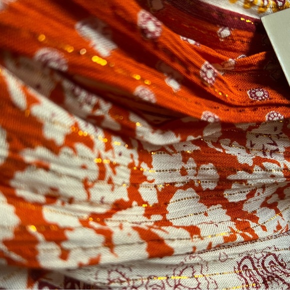 Raga Sun Strappy Dress Sun Canyon Metallic Tank Dress Size M - Picture 10 of 13